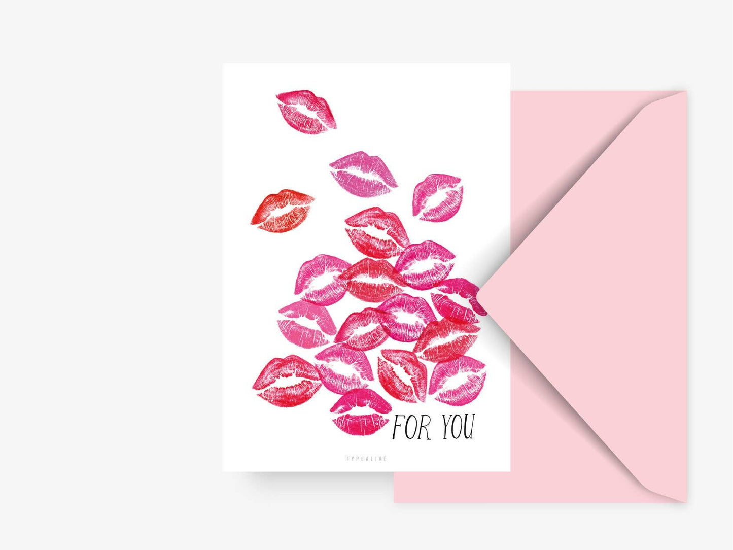 Carte postale/bisous - DupontDupont