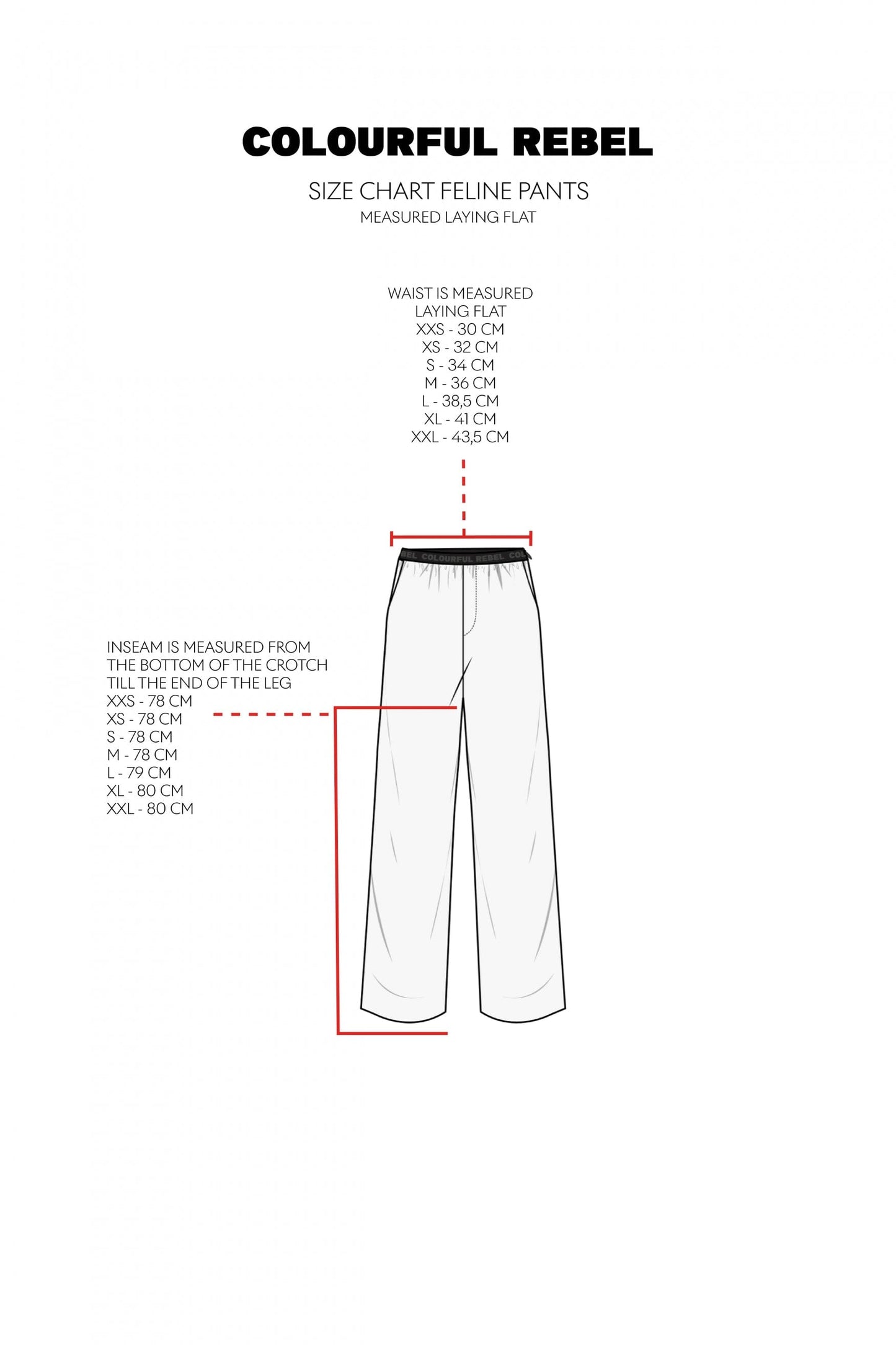 Pantalon Feline Straight Leg