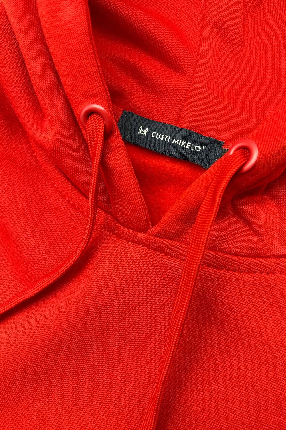 Sweat à Capuche Patch Rouge: Rouge / M
