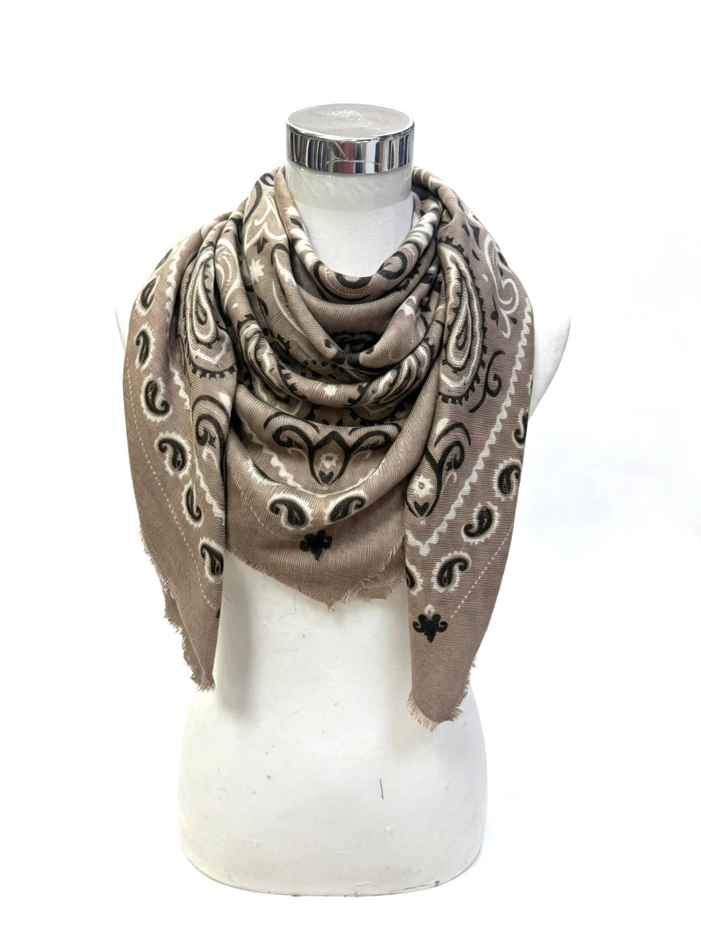 Echarpe Bandana: Taupe - DupontDupont