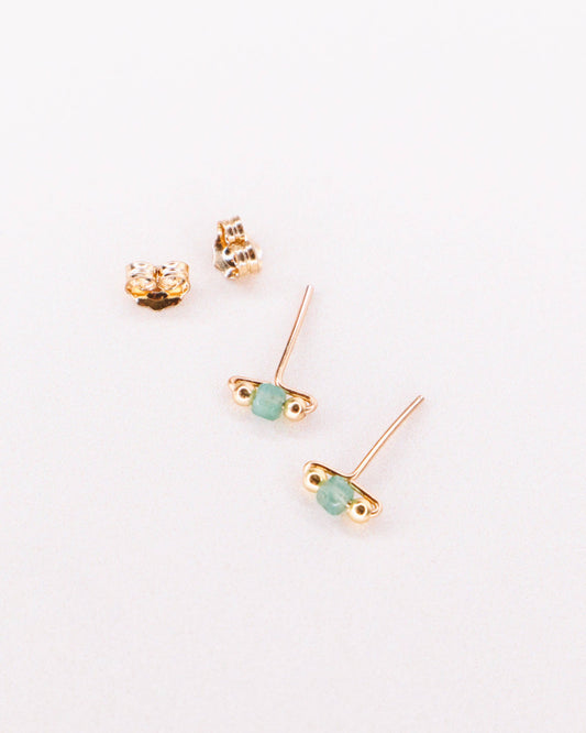 Loire - vert: Or / Aventurine / Paire - DupontDupont