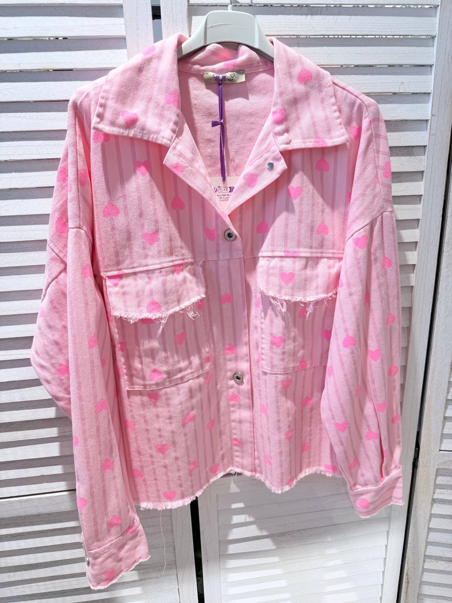 Veste à cœurs: Rose / TU - DupontDupont