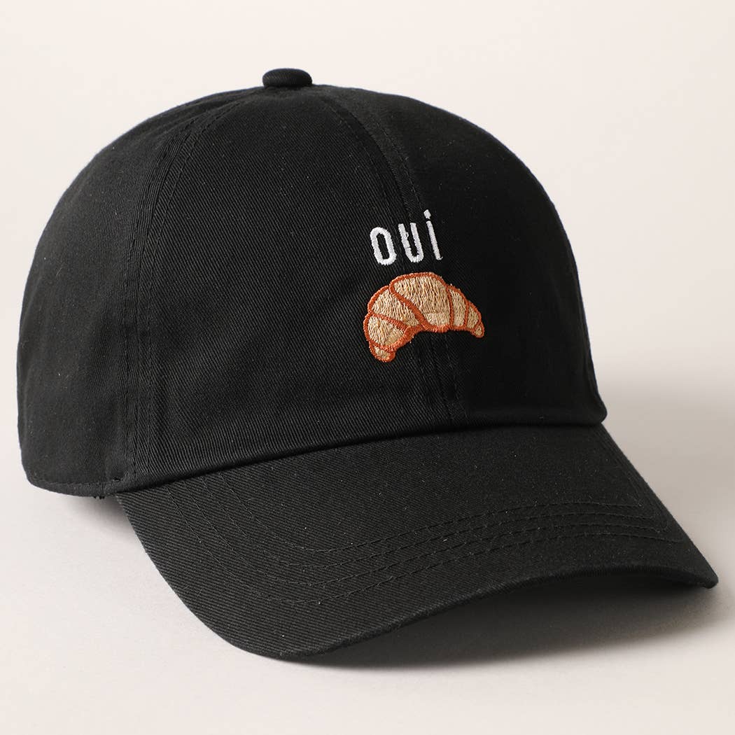 Casquette OUI sauge