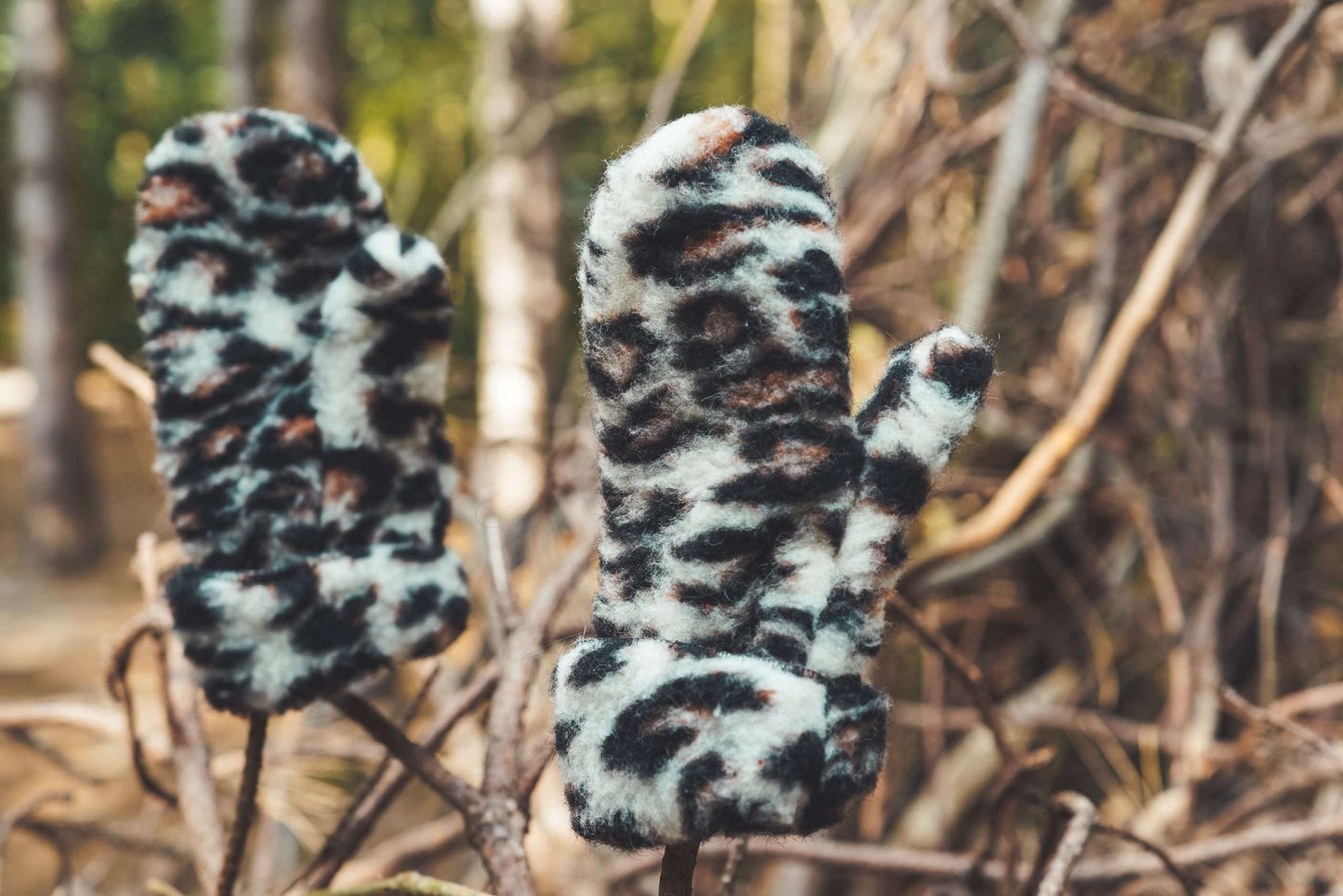 Moufle Leopard