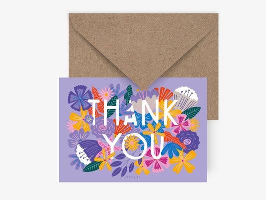 Carte postale/Bloomy Thanks