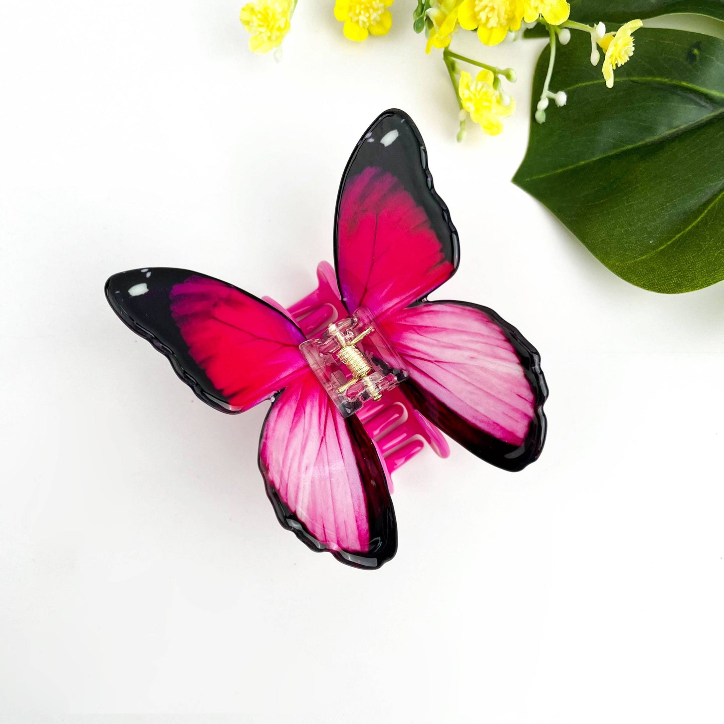 Pince à cheveux papillon