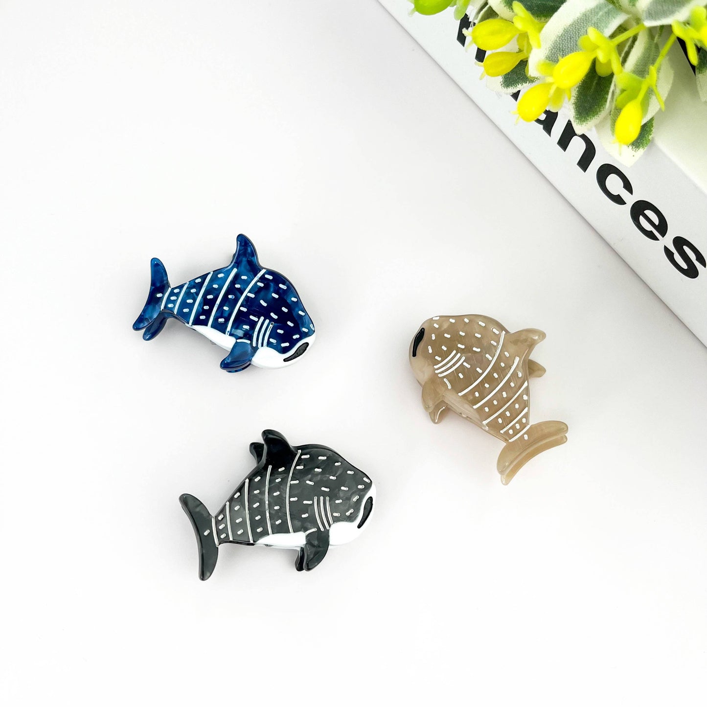 Mini pince a cheveux Requin