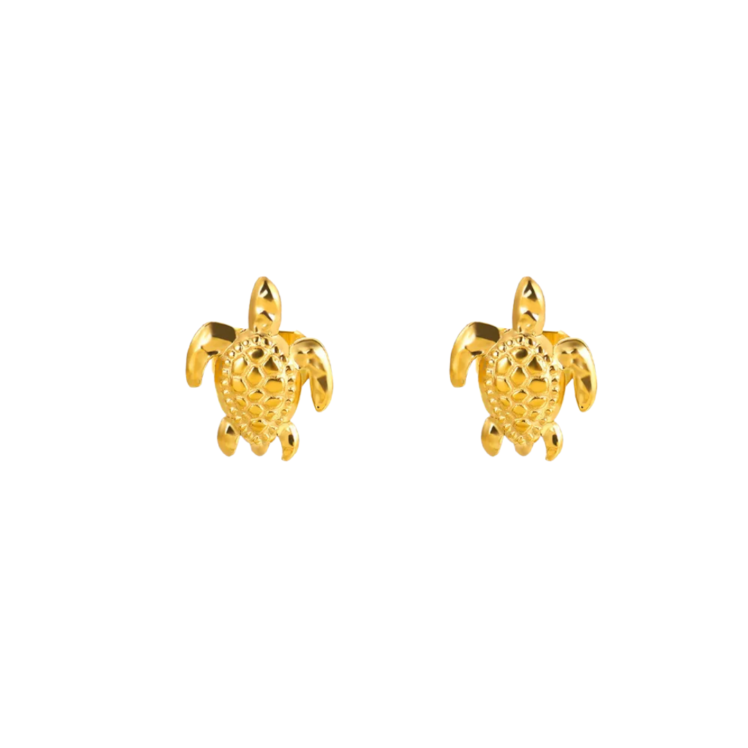 Clous d'oreilles Seaturtle: Goud - DupontDupont