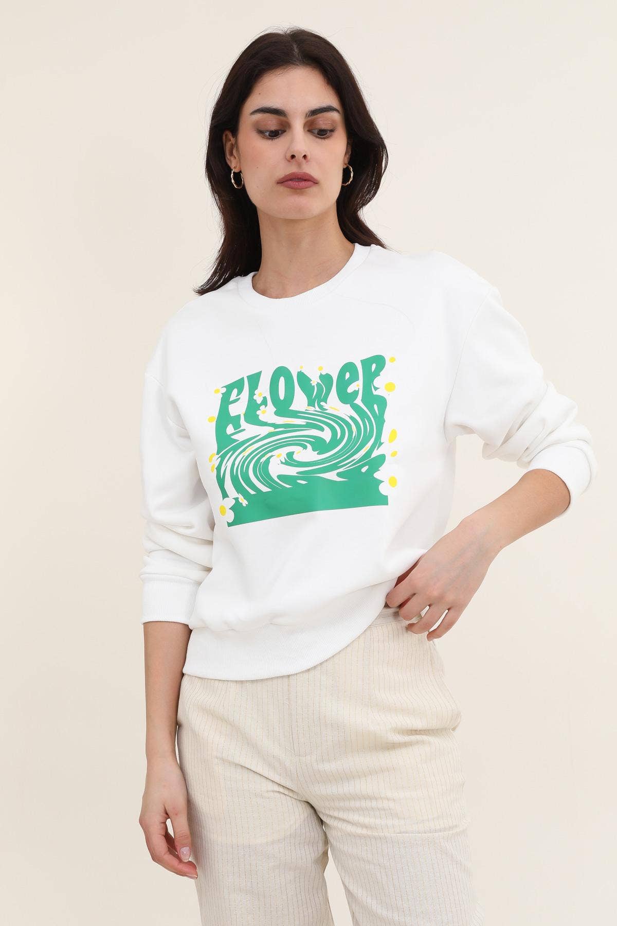 SWEATSHIRT "FLOWER"