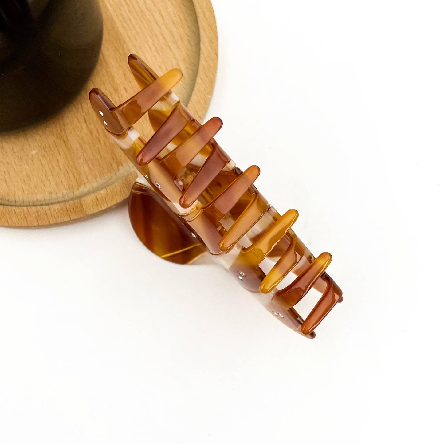 Pince à cheveux croissant