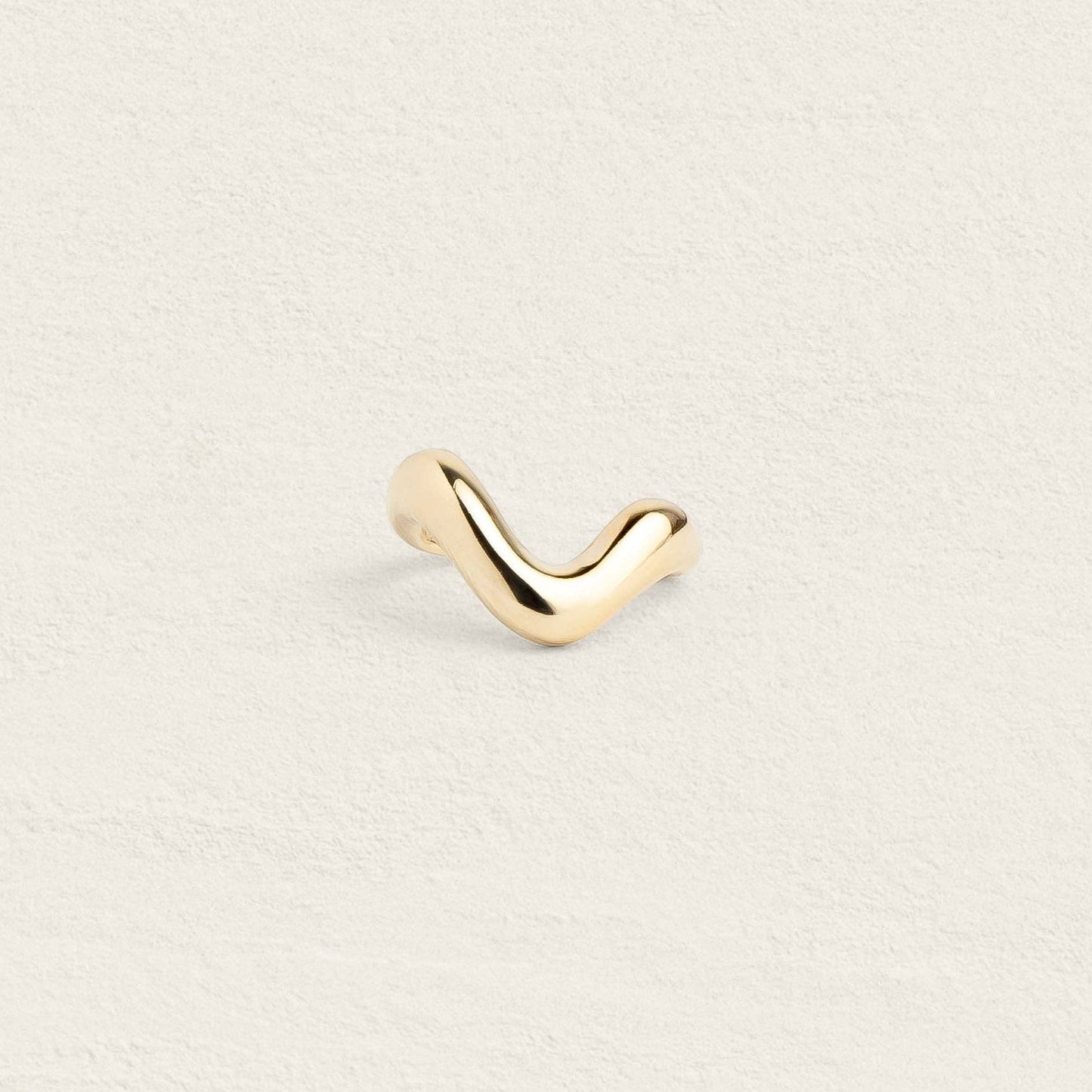 Earcuff Lison: Plaqué or