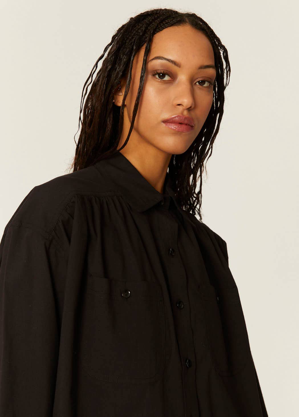 CHEMISE NOIRE OVERSIZE