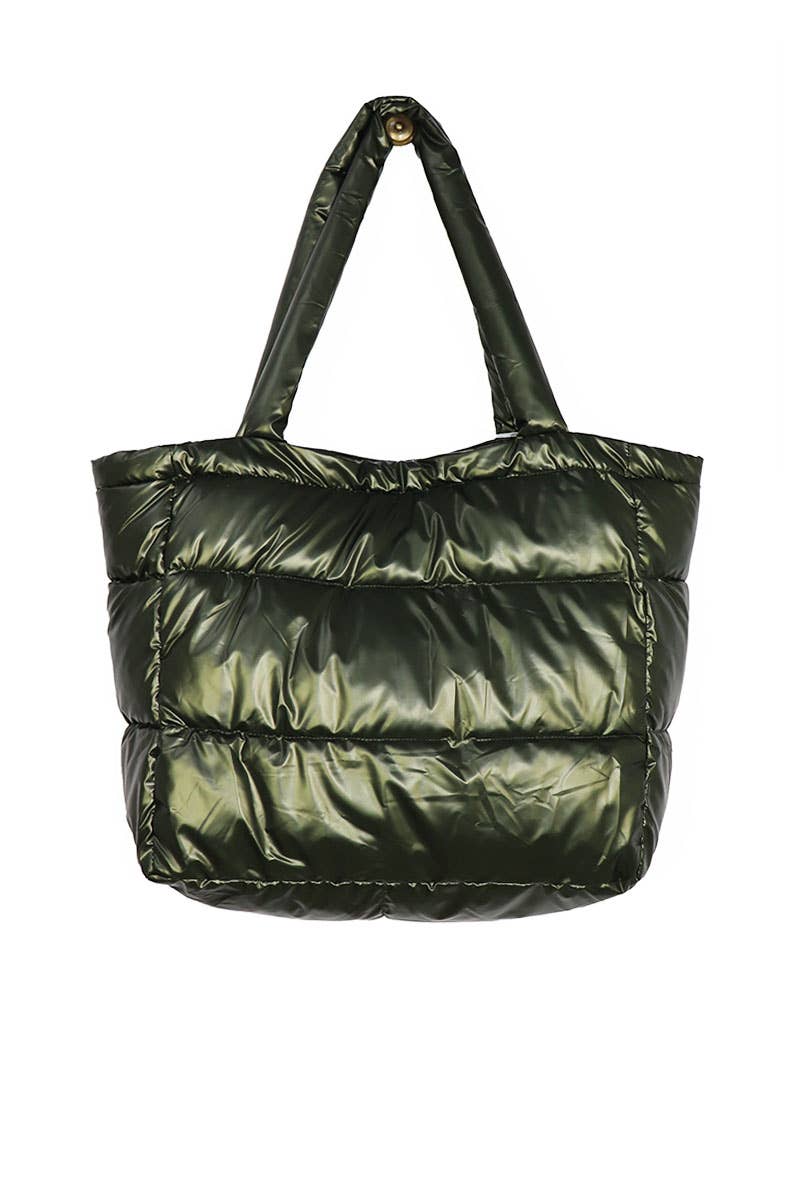 Sac cabas matelassé Or