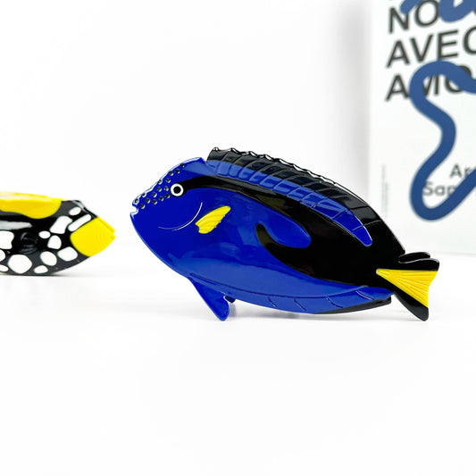 Pince à cheveux poisson chirurgien bleu - DupontDupont