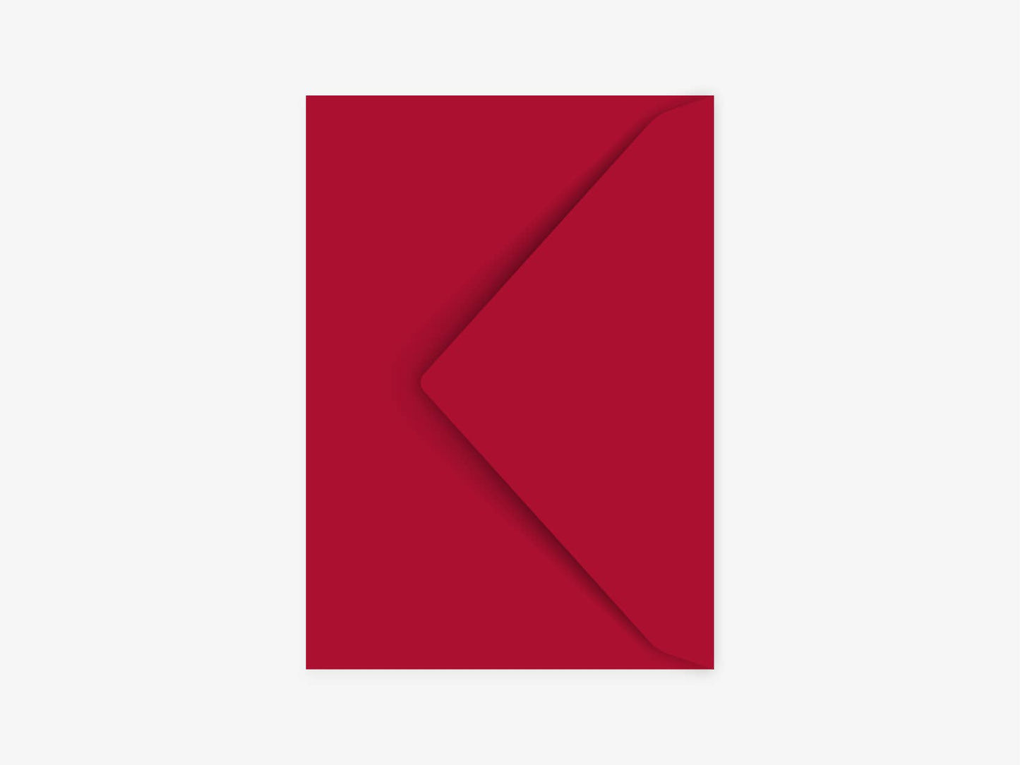 Enveloppe/Cerise Red