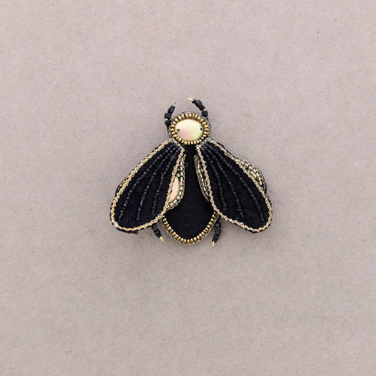 Broche Insecte Paillettes: Turquesa