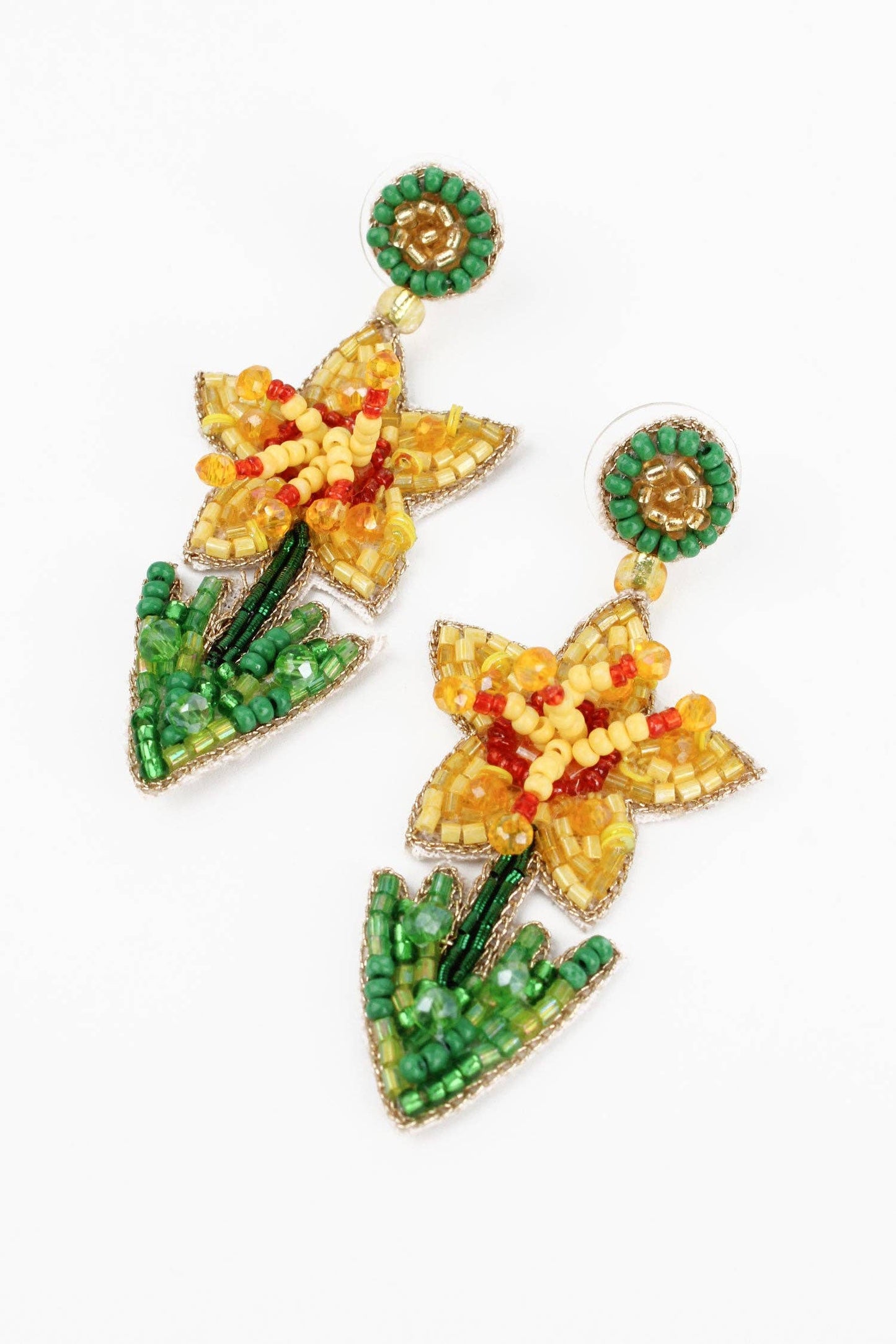BOUCLES D'OREILLES JONQUILLE - DupontDupont