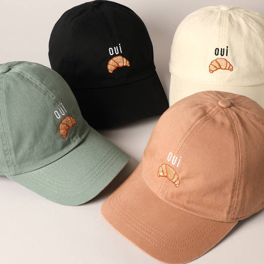 Casquette OUI sauge