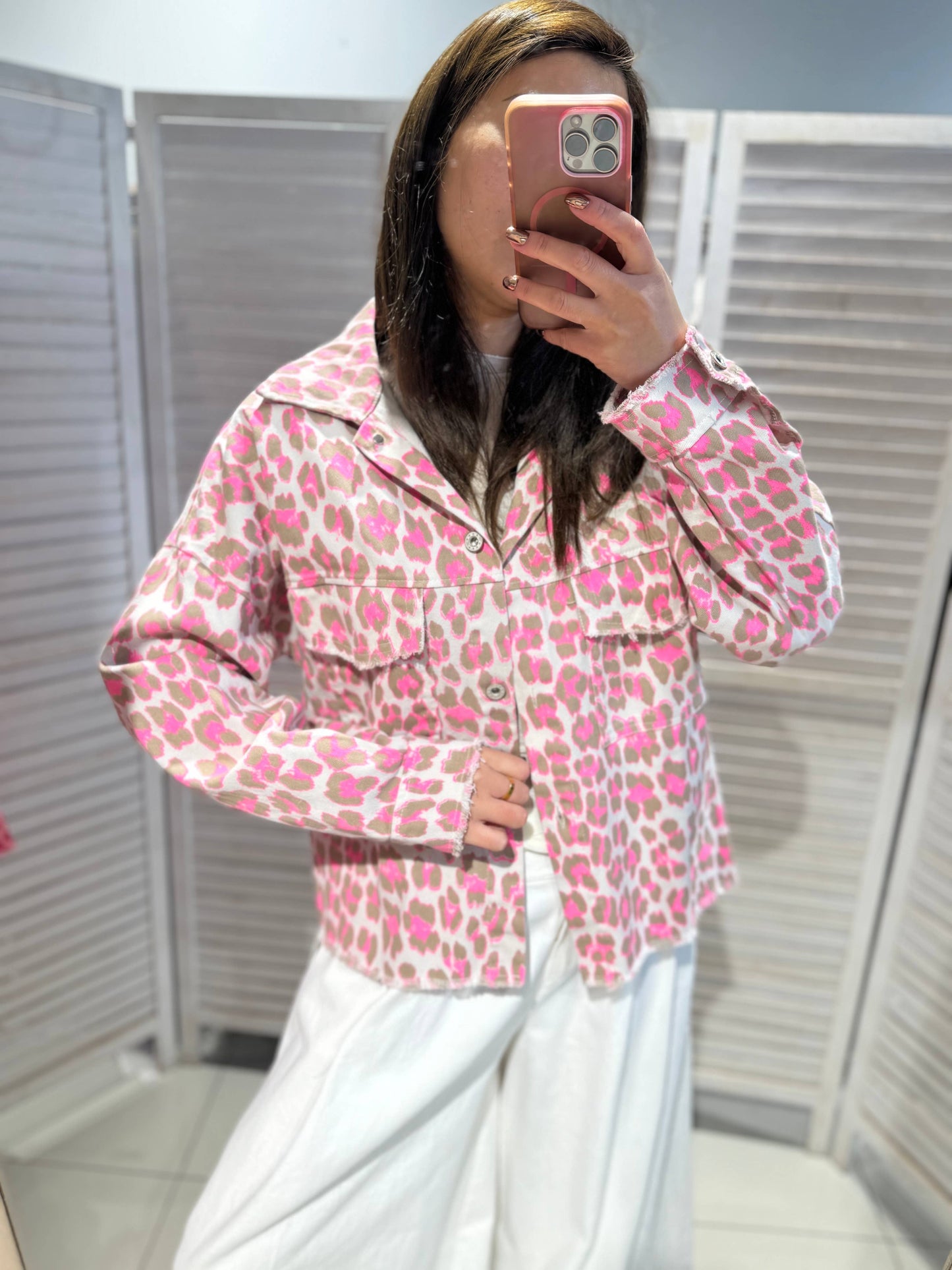 Veste Femme à Imprimé Animal: Gris / Taille unique - DupontDupont