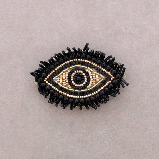 Broche Œil Turc Perles: Blanco - DupontDupont