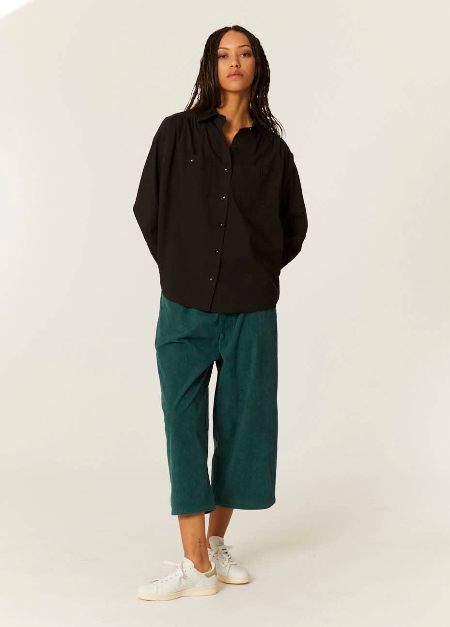 CHEMISE NOIRE OVERSIZE