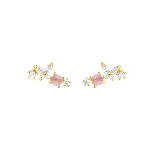 Puces d'oreilles Butterfly Bliss