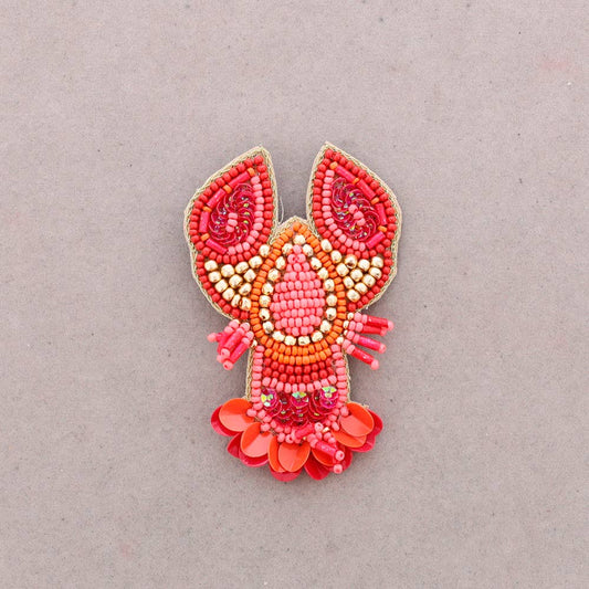 Broche Homard Perles: Rojo - DupontDupont