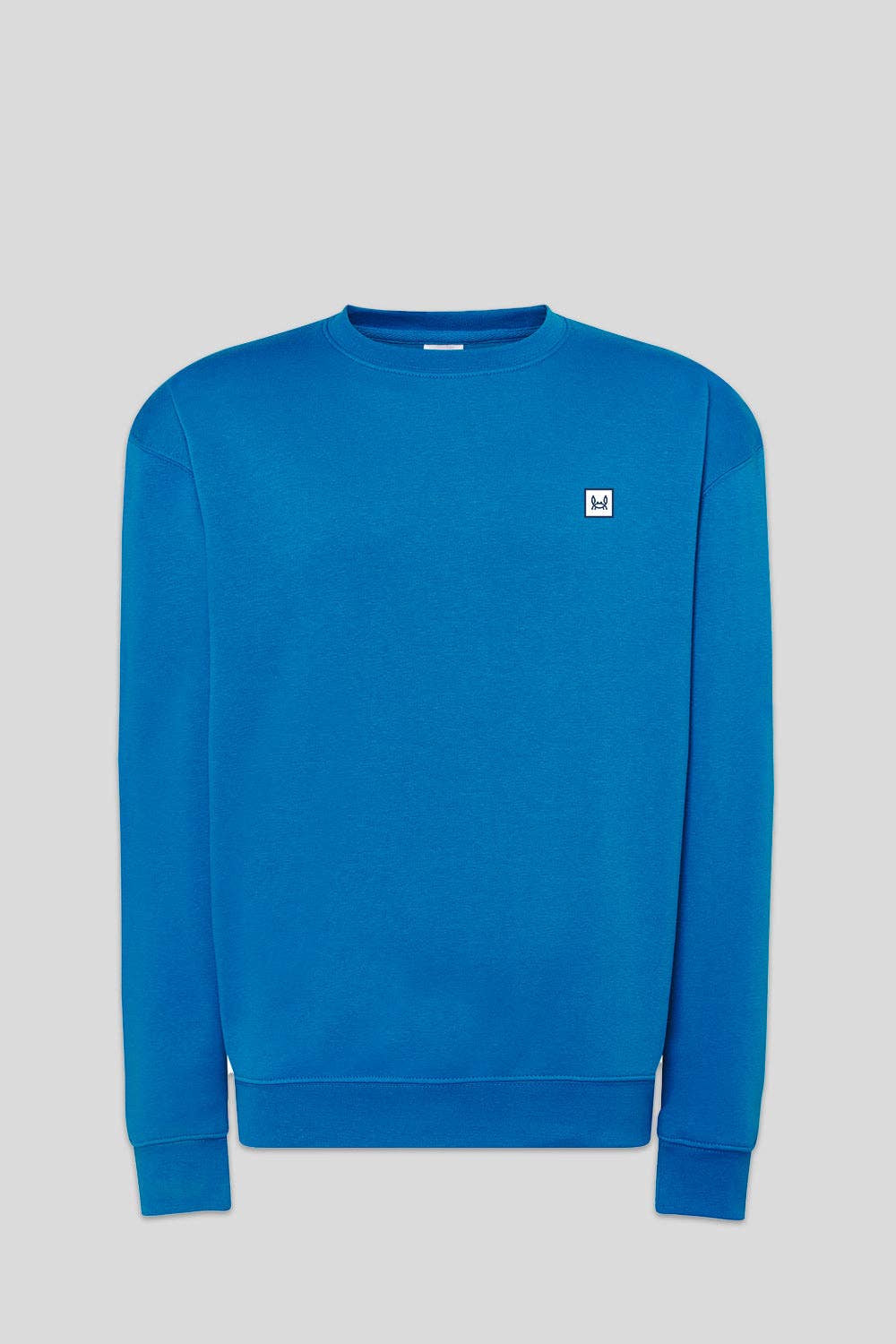 Sweat-shirt Basique Patch Gris: Gris / L
