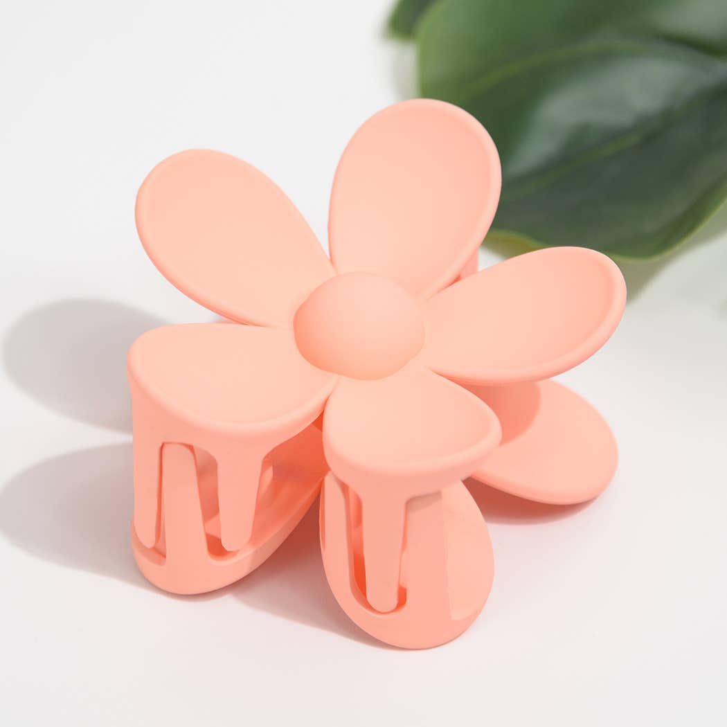 Pince marguerite rose mate