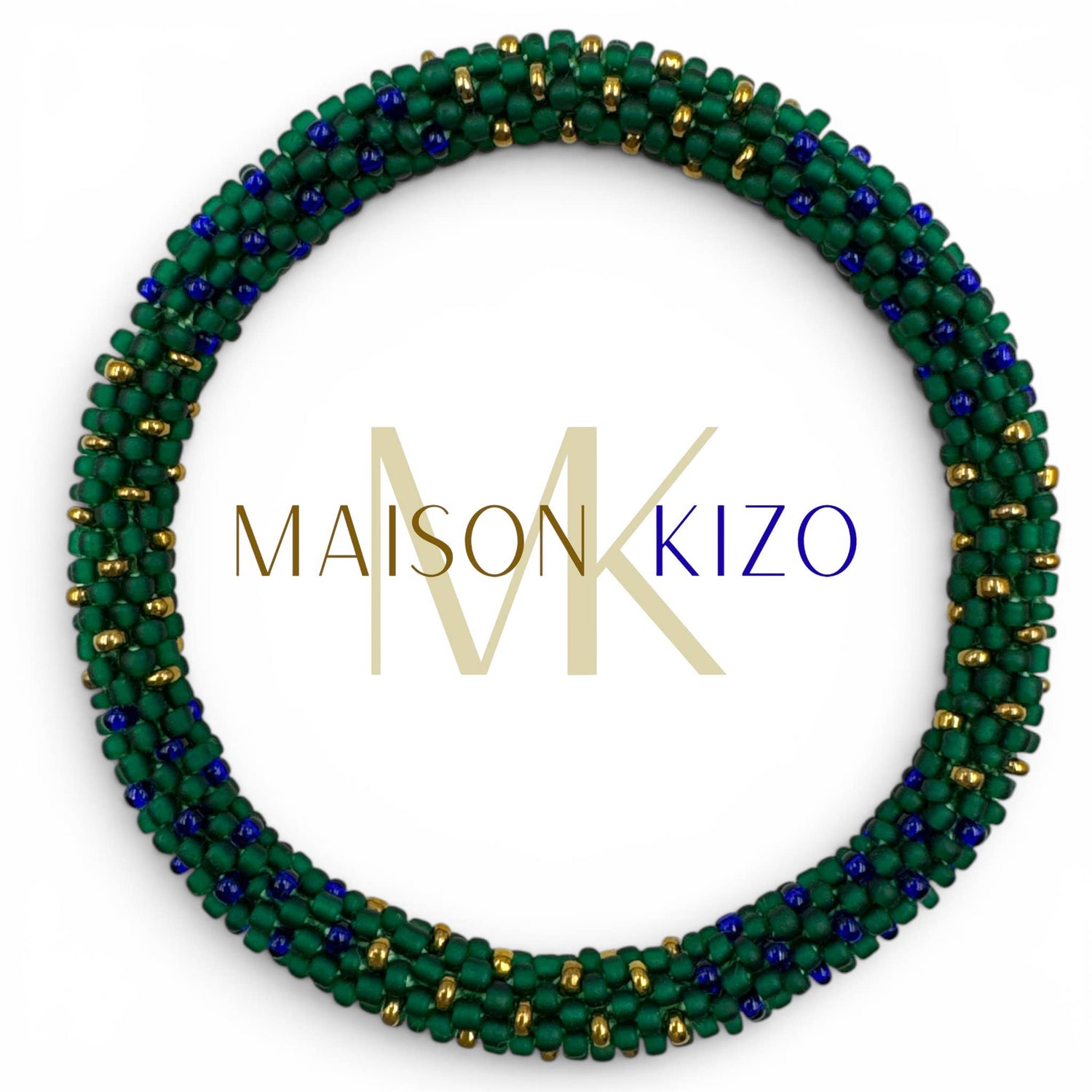 Bracelet népalais  perles mattes B61 - DupontDupont