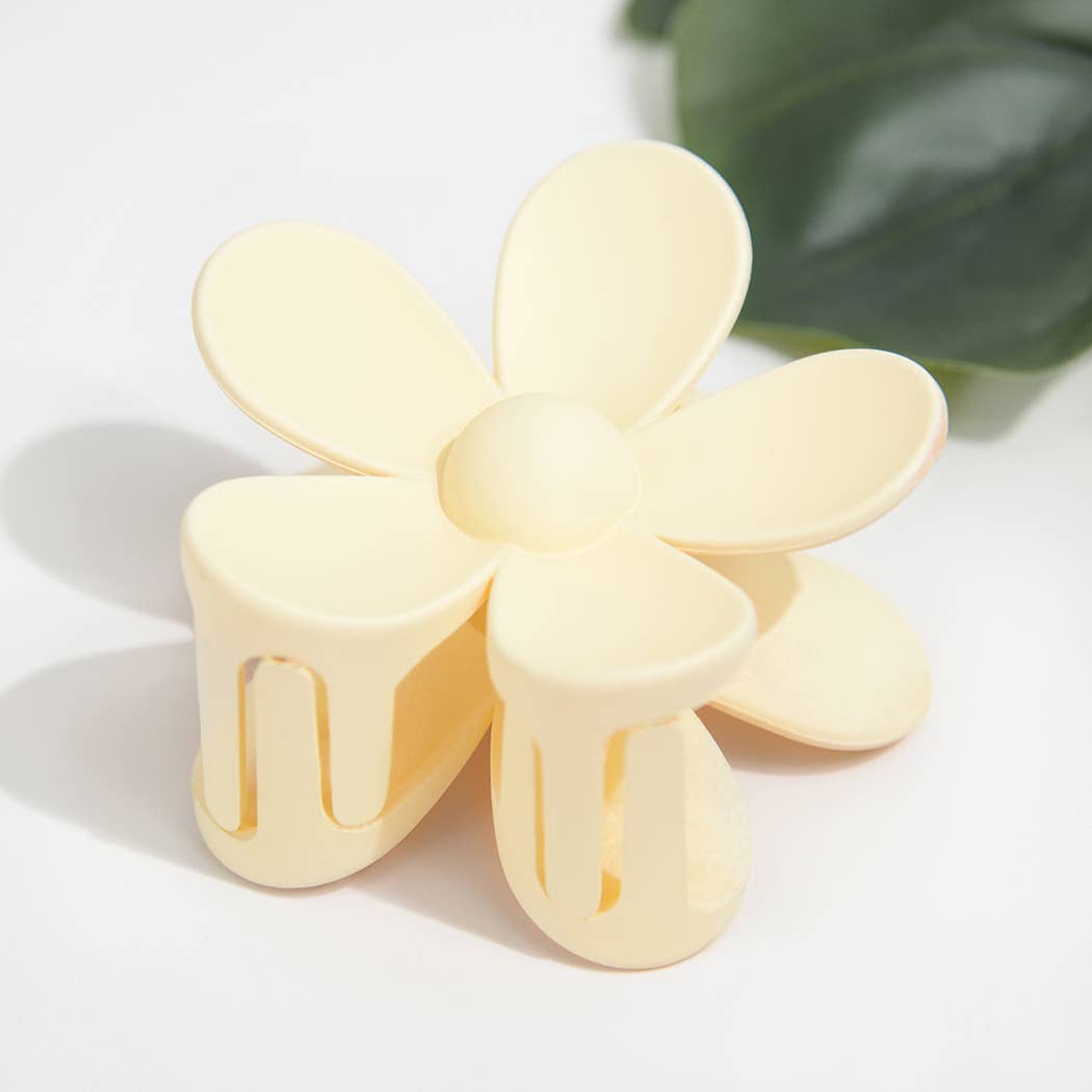 Pince marguerite rose mate