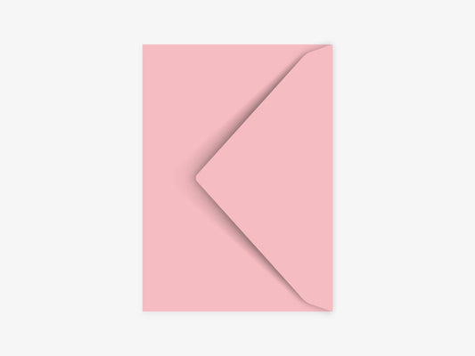 Enveloppe rose doux format DIN C6 - DupontDupont