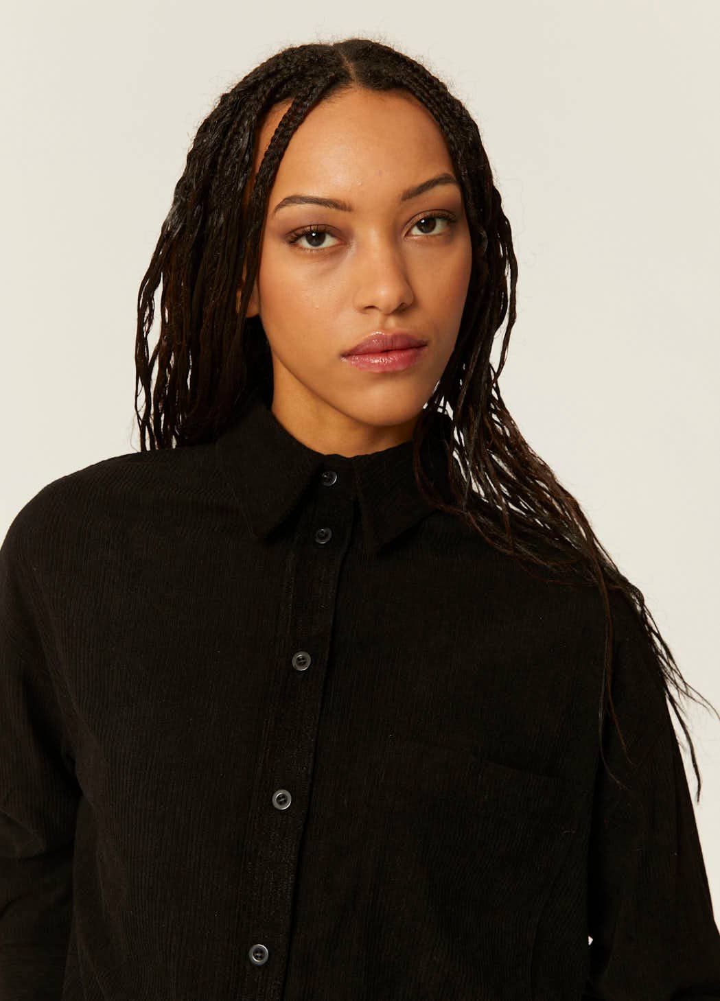 CHEMISE VELOURS CÔTELÉ