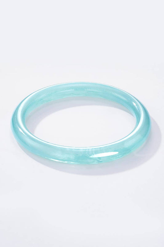 Jonc résine Bleu
