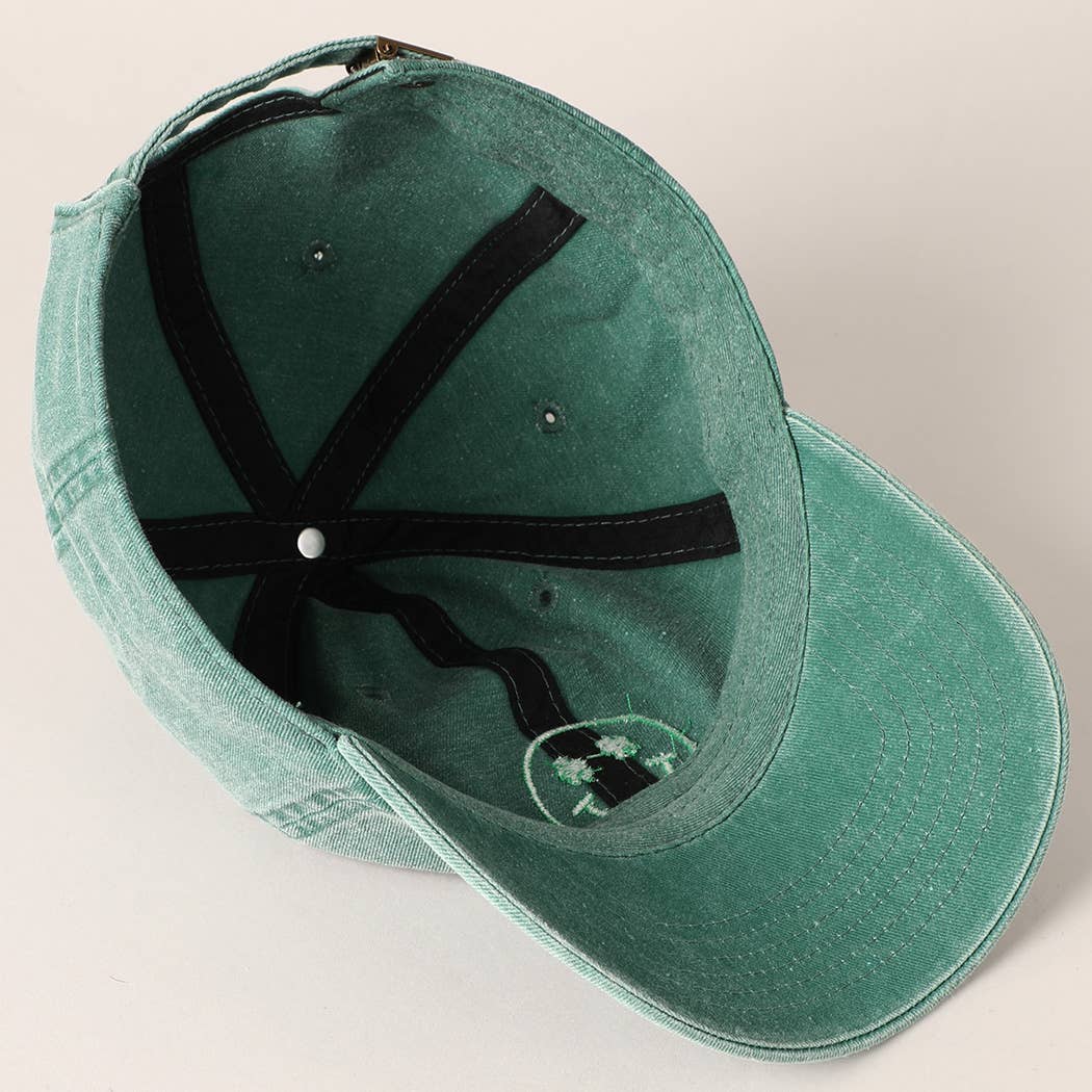 Casquette brodée Clover Happy Face