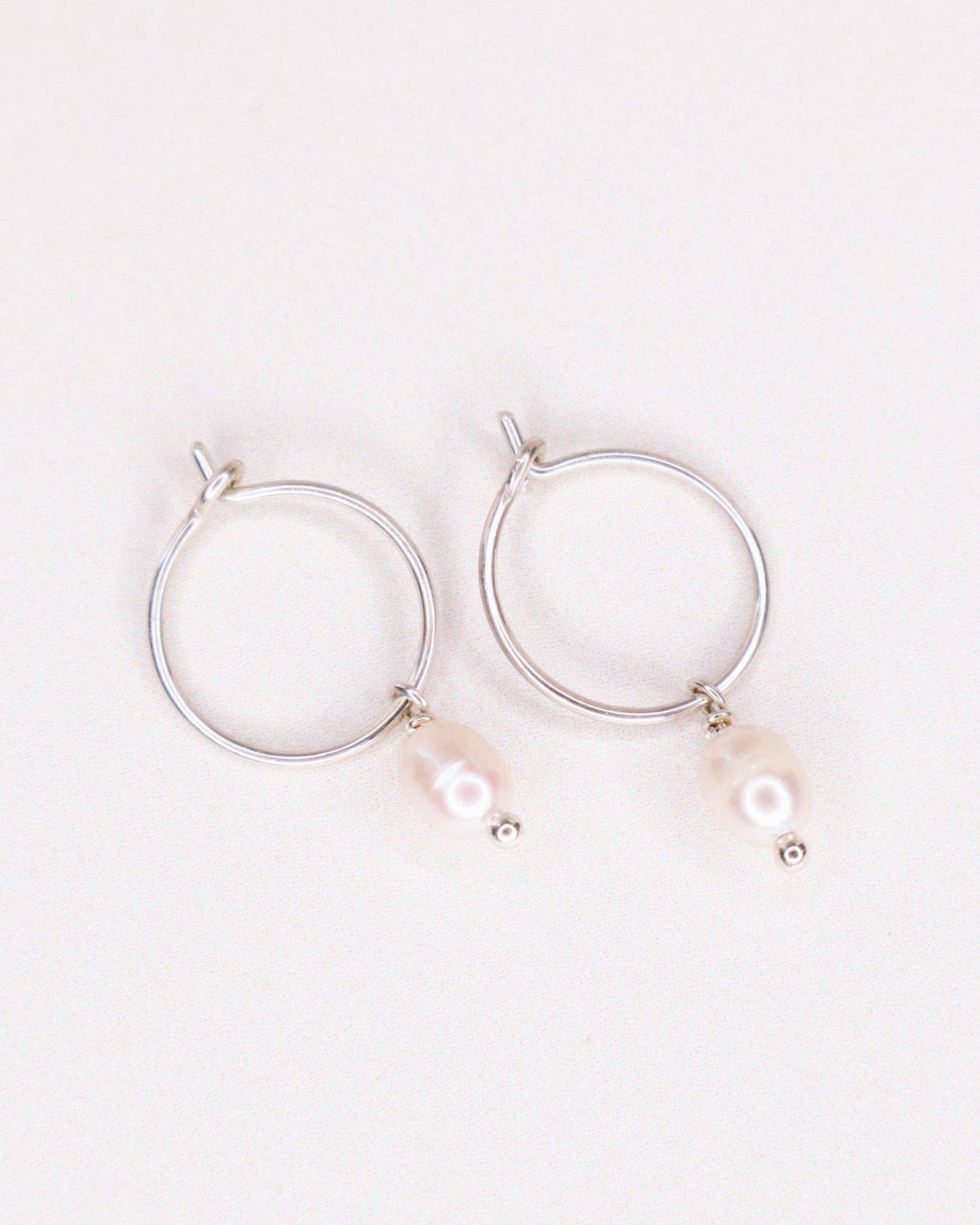 Créoles Gallinava gold filled 14 carats et Perle de culture - DupontDupont