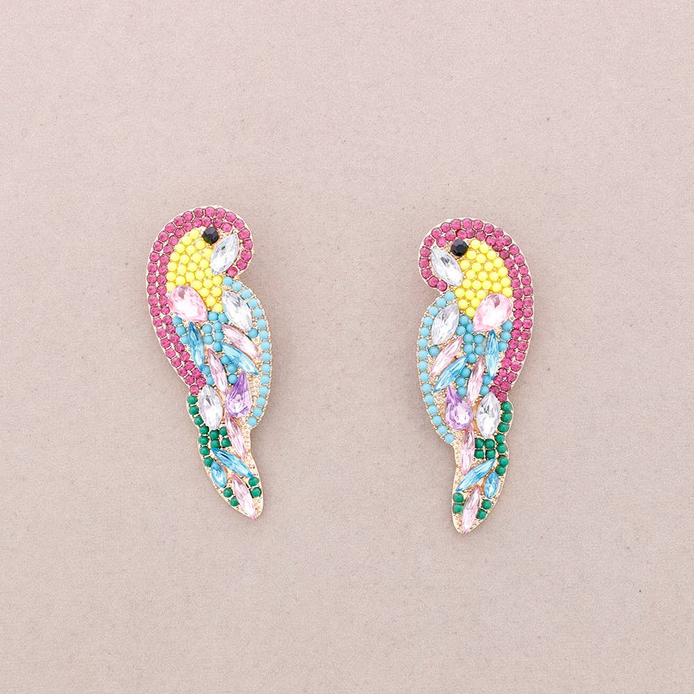 Boucles d'oreilles perroquet - DupontDupont
