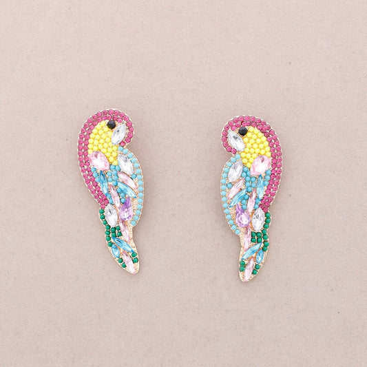 Boucles d'oreilles perroquet - DupontDupont