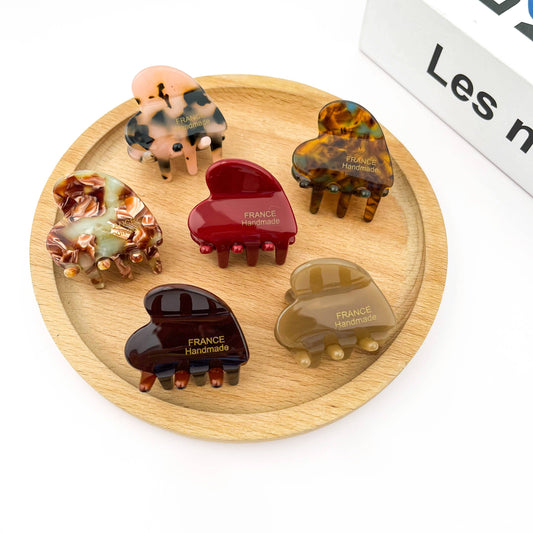 Barrette Cœur Mini en Acétate - DupontDupont