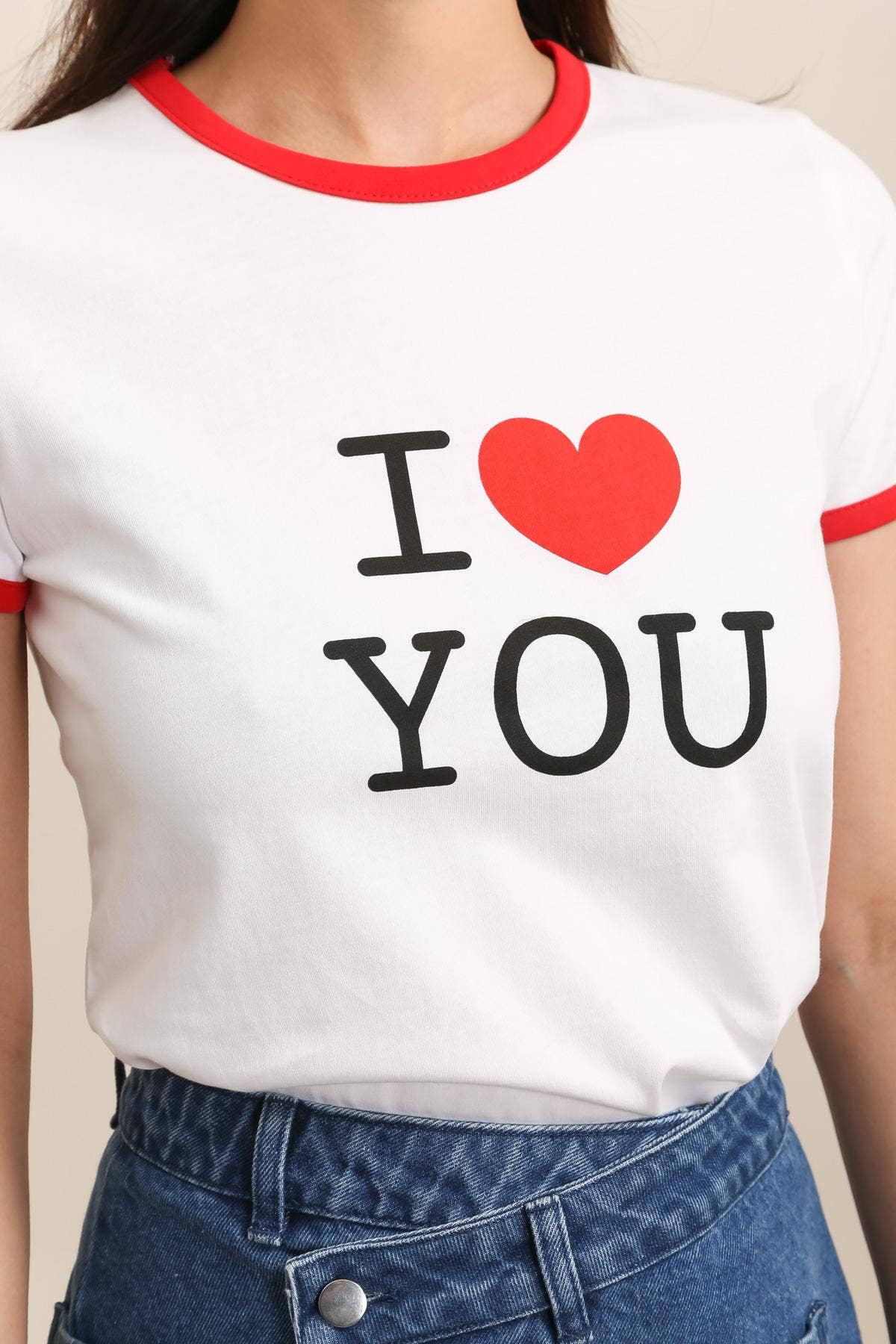 T-SHIRT "I ♥ YOU"