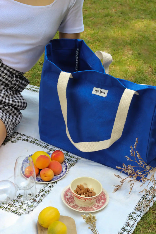 Sac cabas Claude Bleu electrique