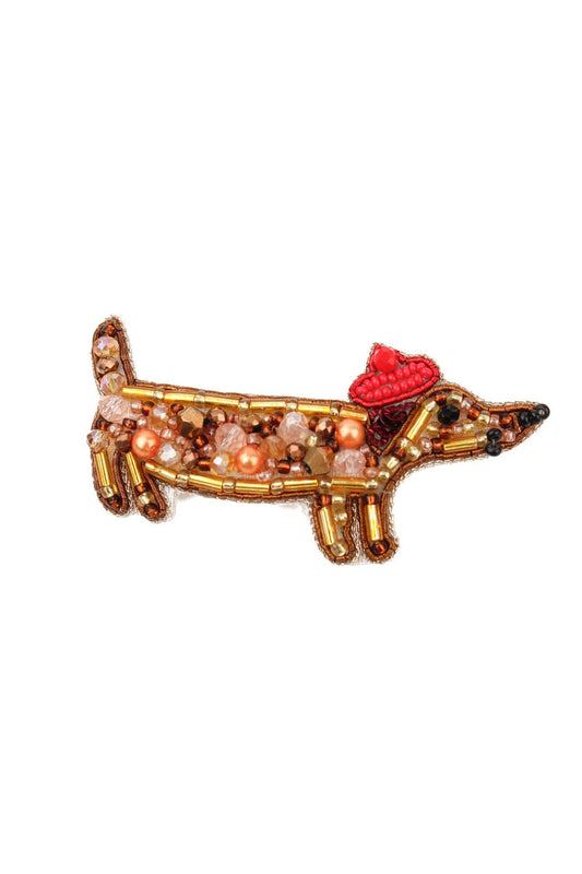 BROCHE CHIEN SAUCISSE - DupontDupont