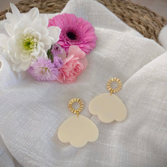 Boucles Pétale écru