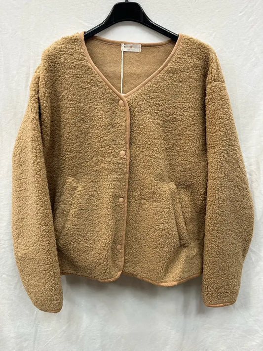 Veste Moumoute Camel