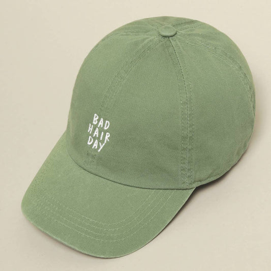 Casquette de baseball Bad Hair Day: SAUGE