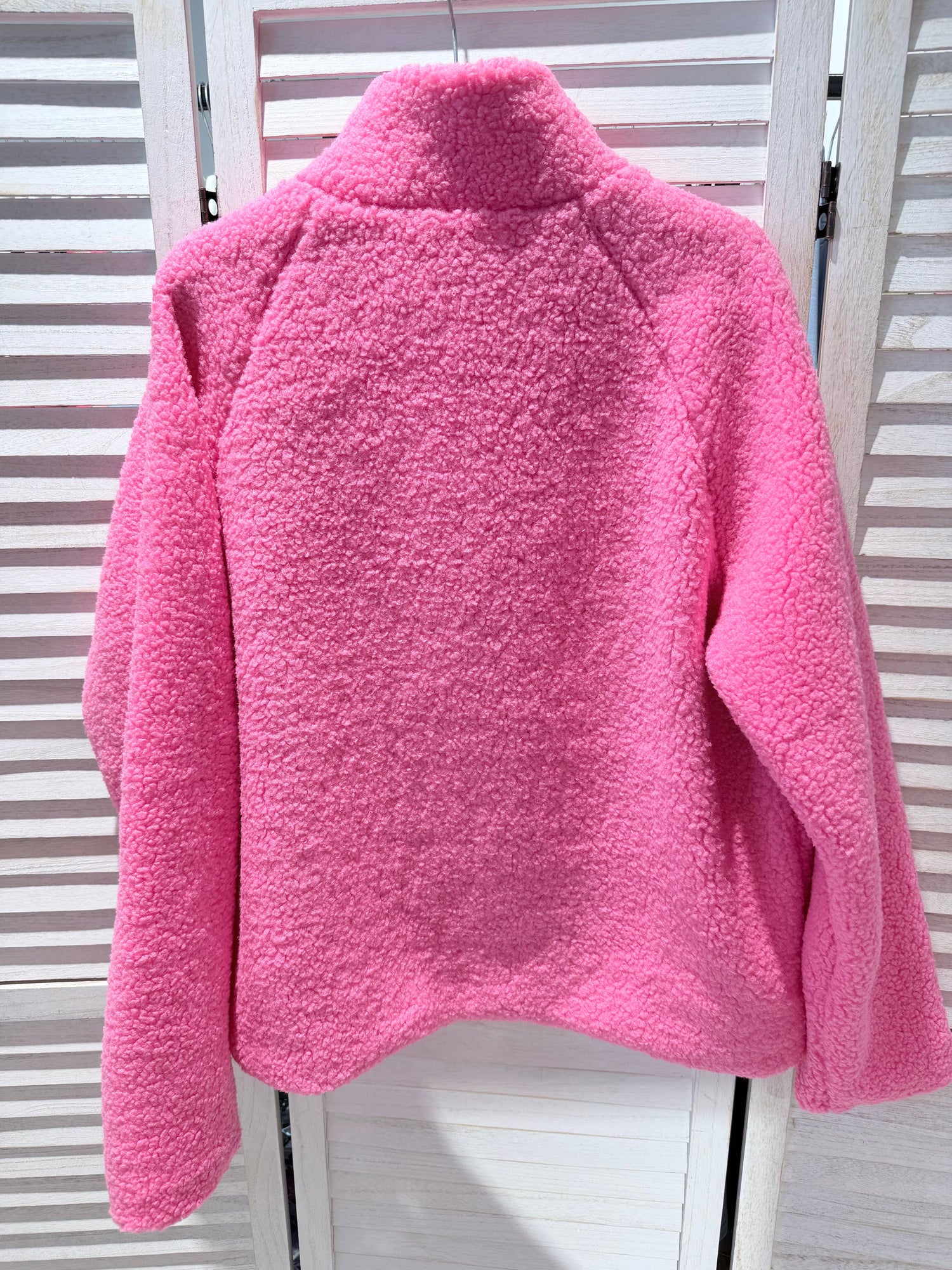 Veste zippée en molleton bouclé: Rose / TU - DupontDupont