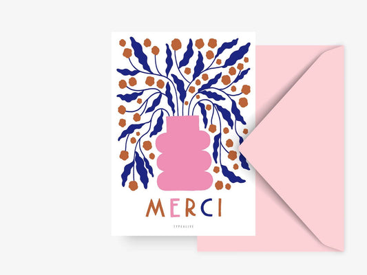 Carte postale/Une façon de dire merci