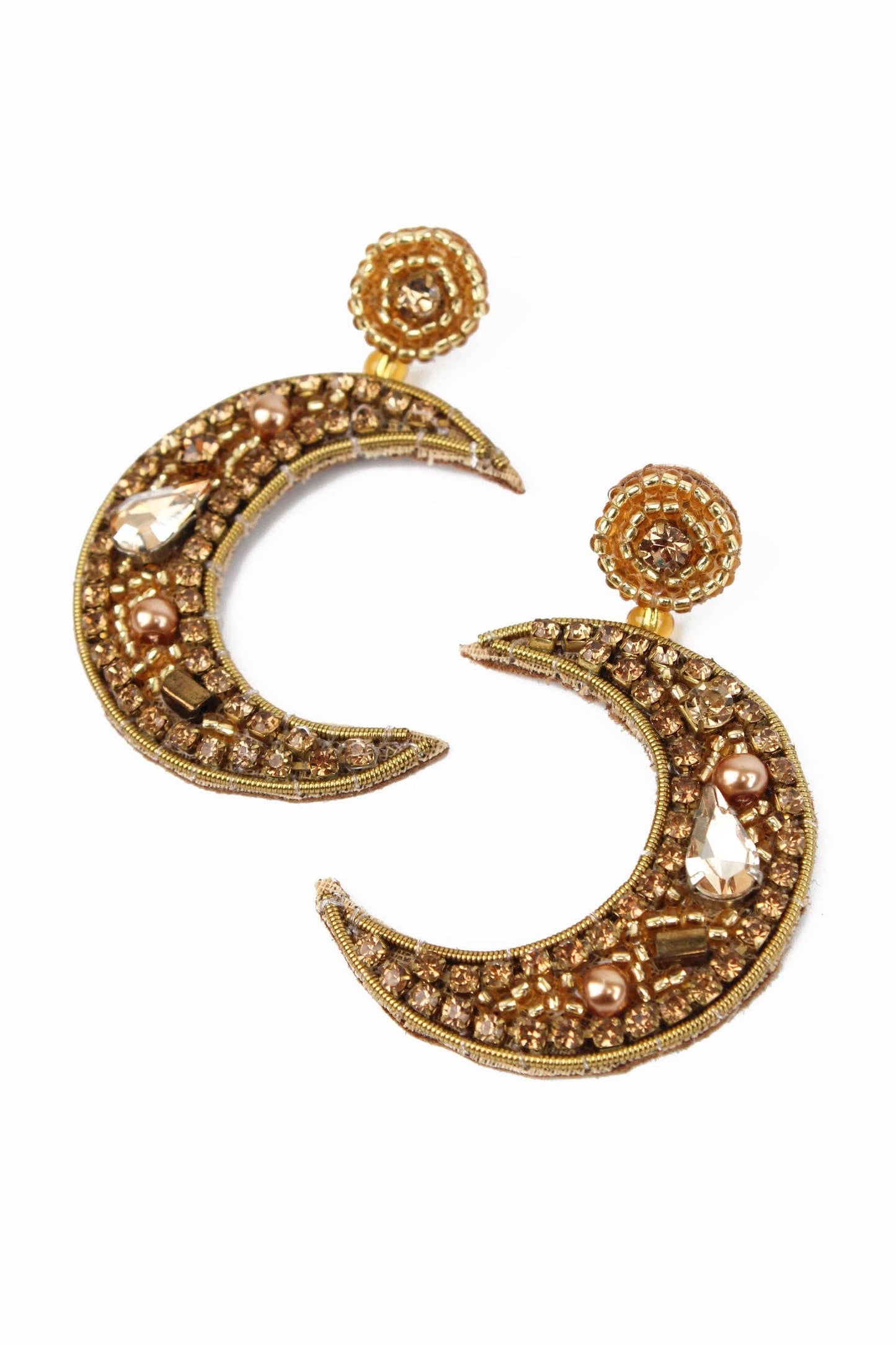 GOUTTES DE LUNE EN PERLES DORÉES