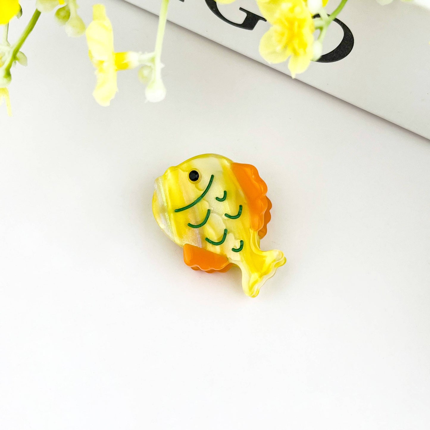 Mini pince a cheveux Poisson clown