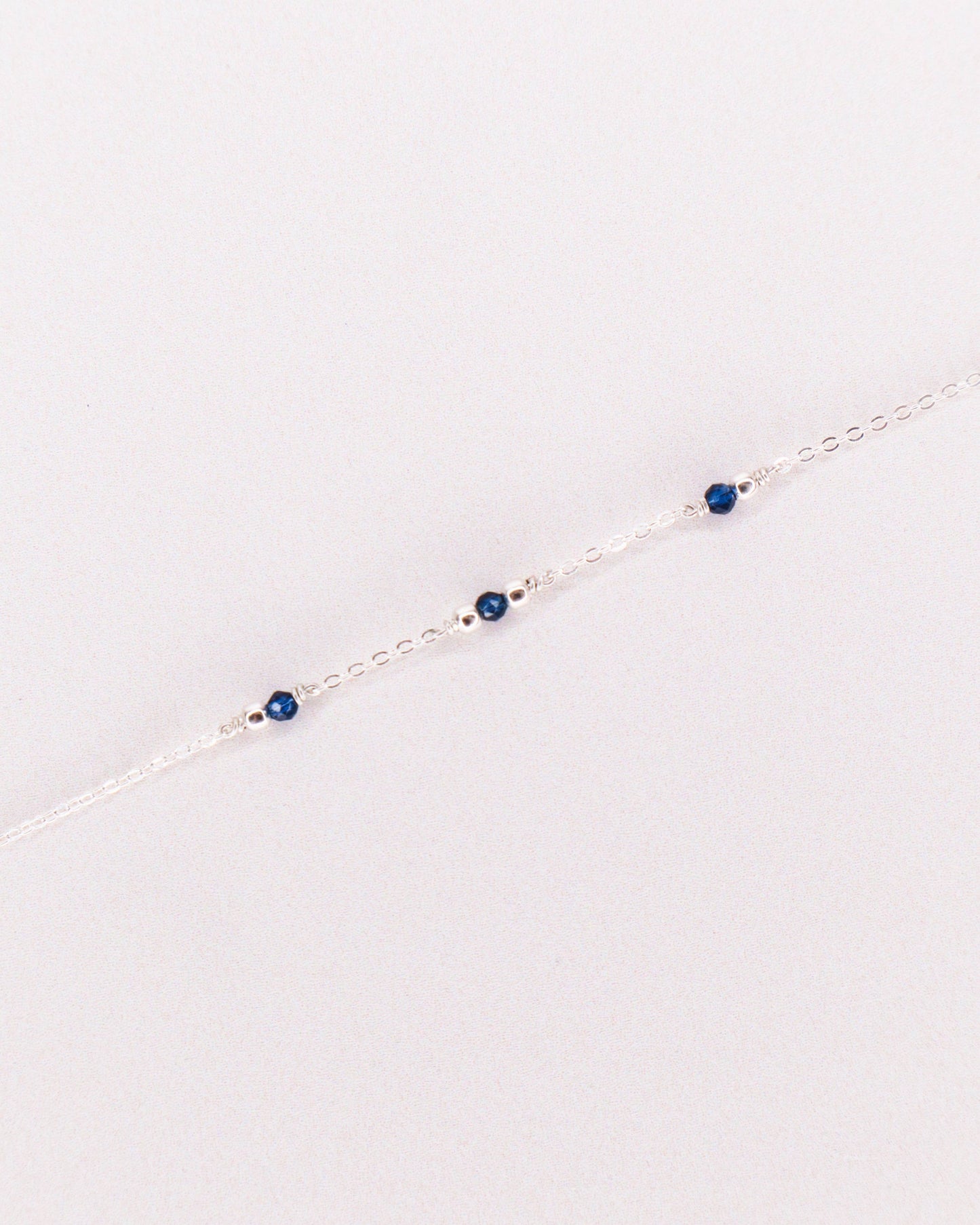Bracelet Aube avec pierre Grenat